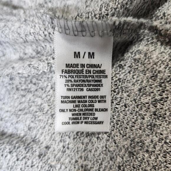 Aeropostale Gray Lightweight Open Long Sleeve Cardigan Sweater Size Medium - Picture 4 of 4